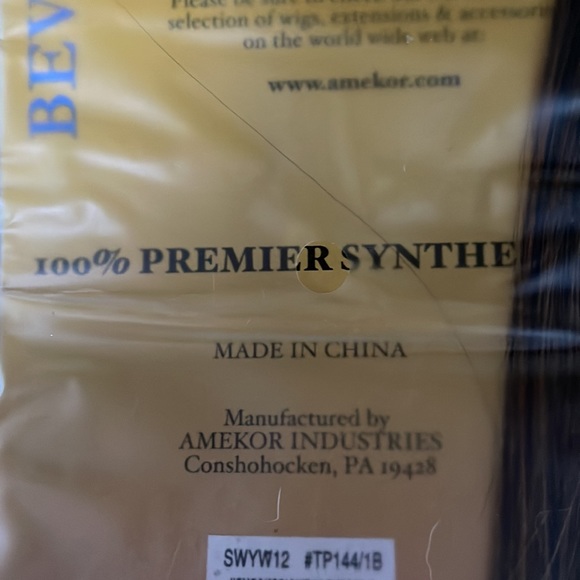 Beverly Johnson Yaqui Perm Weave - Never used still in package ! - Picture 5 of 7